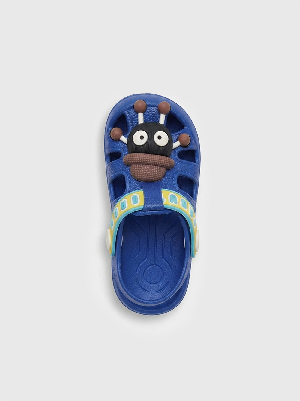 KiddoBounce Rice Hat EVA Clogs Blue - B99
